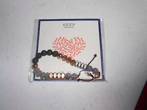 �y���������z�u���X���b�g�@�A�N�Z�T��?�@�u���X���b�gmixed metalkeep collective lava bead bracelet mixed metal