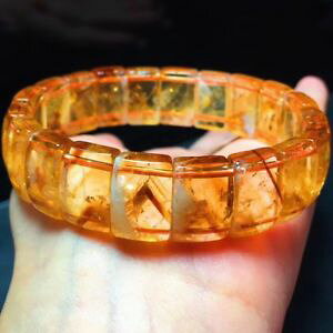 yzuXbg@ANZT?@gVgs~bhr[YuXbg40g natural yellow citrine pyramid quartz crystal rectangular beads bracelet