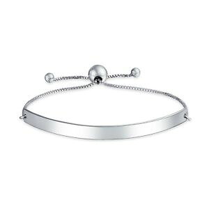 yzuXbg@ANZT?@X^[OVo[o[{uXbgadjustable sterling silver bar bolo bracelet