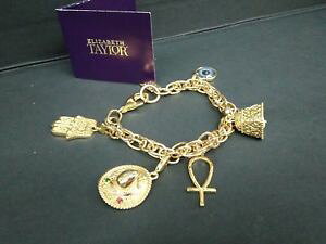 yzuXbg@ANZT?@GUxXeC[uXbgelizabeth taylor 5 charm bracelet