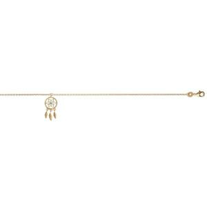 �y���������z�u���X���b�g�@�A�N�Z�T��?�@�u���X���b�g���b�L�`�F�[��kbcankle bracelet gold plated chain maille fort dreamcatcher