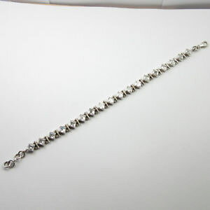 yzuXbg@ANZT?@X^[OVo[zCgL[rbNWRuXbg925 sterling silver white cubic zircon bracelet 87 from silverstarjewel