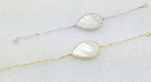 yzuXbg@ANZT?@X^[OVo[uXbgCG[S[hbLmother of pearl tear sterling silver bracelet yellow gold plated crystals