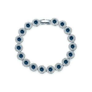 yzuXbg@ANZT?@AWFbNejXuXbg^iXtXL[angelic tennis bracelet with montana swarovski crystals bridal wedding wgp myjs