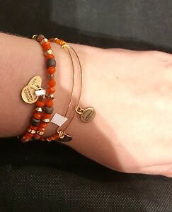 yzuXbg@ANZT?@AbNXre[WS[hr[YuXbgalex and ani vintage 66 urchin uncharted voyage gold beaded wrap bracelets nwot