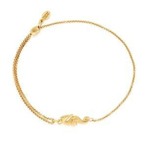 【送料無料】ブレスレット アクセサリ? アレックスプルチェーンブレスレットkゴールドメッキカードalex and ani seahorse pull chain bracelet 14k gold plated w card