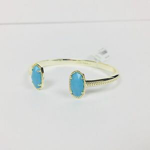 yzuXbg@ANZT?@XRbgGgAWX^uJtuXbgS[h^[RCYkendra scott nwt elton adjustable cuff bracelet gold turquoise