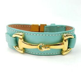 【送料無料】ブレスレット　アクセサリ—　dimacciオルシーニnappaレザーブレスレットトルコeucdimacci orsini nappa leather bracelet turquoise gold stainless adjustable euc