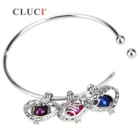 【送料無料】ブレスレット　アクセサリ—　925スターリングペンダントbracel925 sterling silver fashion charm bracelet, can cage pendants, adjustable bracel