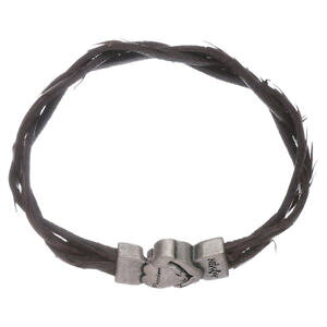 �y���������z�u���X���b�g�@�A�N�Z�T��?�@�u���X���b�g�u�����Y�A�[����bracelet passion leather and bronze amen