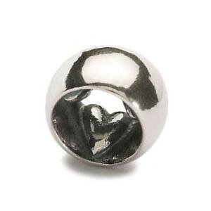 �y���������z�u���X���b�g�@�A�N�Z�T��?�@�r�[�Y�V���o�[trollbeads bead silver love declared tagbe 40010