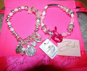 yzuXbg@ANZT?@rrr[YvXrrsN^O|[`bibi bijoux beaded twinset breacelets plus bibi bijoux pink pouch with tags