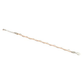【送料無料】ブレスレット　アクセサリ—　スターリングシルバービーズアジャスタブルツイストクラスプブレスレット925 sterling silver beads adjustable twisted clasp bracelet jewelry