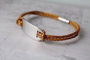 yzuXbg@ANZT?@personalizado paracuero pulsera identificativa eleccion de colorespersonalizado para hombre cuero pulsera identificativa