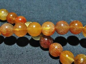 yzuXbg@ANZT?@8mm`uXbggift bl31738mm natural golden rutilated quartz round beads stretch bracelet gift bl3173