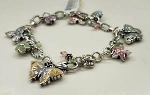 yzuXbg@ANZT?@uCguXbg^Obrighton flutter butterfly charm bracelet j34192 nwt with tag retired