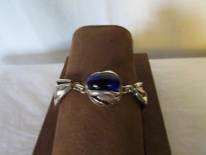 yzuXbg@ANZT?@uXbgTt@CAJ{Vmodernist bracelet serge breton silvery metal and cabochon sapphire