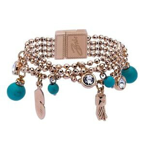 yzuXbg@ANZT?@rr^[RCYuXbg bibi bijoux turquoise charm bracelet