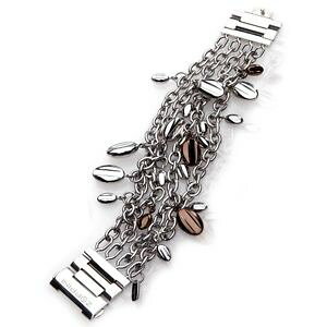 �y���������z�u���X���b�g�@�A�N�Z�T��?�@�X�e�����X�R�[�q�[�u���X���b�g zoppini stainless steel cee bracelet h1082 0011