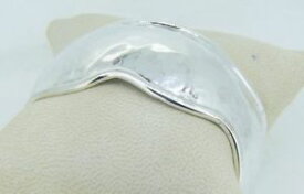 【送料無料】ブレスレット　アクセサリ—　スターリングシルバーグラムオープンスリーブブレスレットsterling silver 433 grams approximately 7 open sleeve hammered bracelet a20