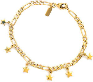 yzuXbg@ANZT?@uXbg`F[X^[hbvjenniferlovey women gold plated bracelet chain star drops girl unique gift