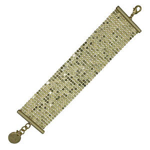 �y���������z�u���X���b�g�@�A�N�Z�T��?�@�S�[���h���b�L�u���X���b�g18k gold plated specchio 36mm bracelet