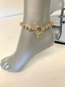 �y���������z�u���X���b�g�@�A�N�Z�T��?�@�W�F�j�t�@�[�t�B�b�V���[�`�F�[��jennifer fisher orb chain anklet goldplated