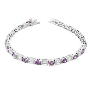 yzuXbg@ANZT?@AWFgghoQbgNVRargento sterling 925 rotondo baguette bianco variopinto multicolore cz classico
