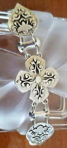 yzuXbg@ANZT?@X^[OVo[NXuXbgbarse sterling silver cross bracelet