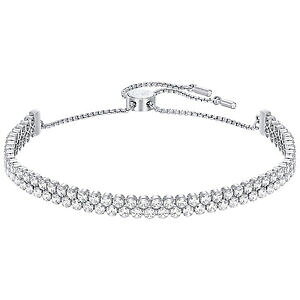 yzuXbg@ANZT?@XtXL[_uVo[uXbghswarovski 5221397 subtle double silver bracelet 14cm24cm rrp149