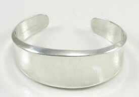 【送料無料】ブレスレット　アクセサリ—　スターリングシルバーワイドカフブレスレットルビーsterling silver wide concave cuff bracelet ruby trademark elle time amp; jewelry