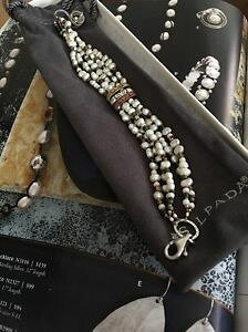 yzuXbg@ANZT?@gCp[uXbgX^[OVo[silpada tri toned pearl brass copper bracelet sterling silver b2188