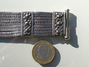 �y���������z�u���X���b�g�@�A�N�Z�T��?�@�{�[�u���X���b�g�V���o�[�~�l�����@�p���`beau bracelet silver punched minervalength 17,5cmweight 83gr