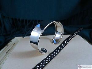 �y���������z�u���X���b�g�@�A�N�Z�T��?�@�u���X���b�g�X�^�[�����O�V���o�[ listingcuff bracelet highly polished concave sterling silver