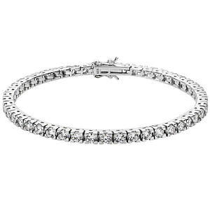 yzuXbg@ANZT?@X^[OVo[fB[XCejXuXbgO925 sterling silver ladies cz line tennis bracelet 75 13gr