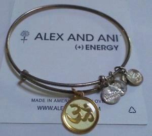 yzuXbg@ANZT?@AbNXVAuXbgalex and ani om rare retired gold russian silver expandable bracelet
