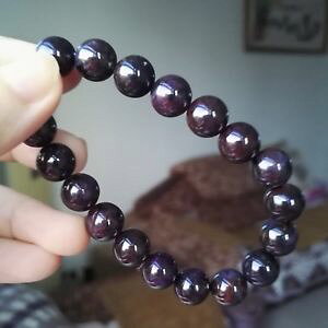 �y���������z�u���X���b�g�@�A�N�Z�T��?�@�r�[�Y�q�[�����O�u���X���b�g listinggenuine natural purple sugilite gems beads healing bracelet 105mm aaaa