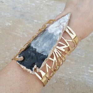�y���������z�u���X���b�g�@�A�N�Z�T��?�@�u���X���b�g�J�t listingarrowhead bracelet cuffgold high cuff
