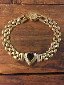 �y���������z�u���X���b�g�@�A�N�Z�T��?�@givenchy���B���e�[�W�q���E�����N�`�F�[���u���X���b�gauthentic givenchy vintage panther link chain bracelet with heart