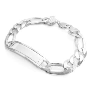 yzuXbg@ANZT?@X^[OVo[t@V[tBKuXbgT[rX925 sterling silver fancy 9 brushed figaro id bracelet free engraving