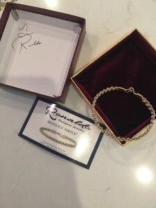 �y���������z�u���X���b�g�@�A�N�Z�T��?�@�u���X���b�g�T�C���{�b�N�X�h�� listingronaldo jewelry 7 heavenly virtue bracelet with autographed box rv 202