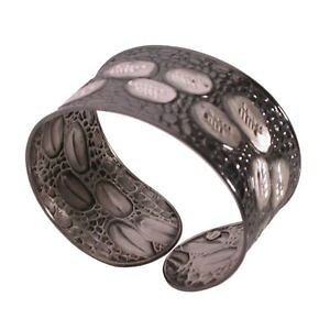 �y���������z�u���X���b�g�@�A�N�Z�T��?�@�u���X���b�g�X���[�u�N���R�_�C���V���o�[�I�[�v���S�[���h�u�����Ywomen bracelet open slave crocodile bicolor silver 925 �� and gold bronze