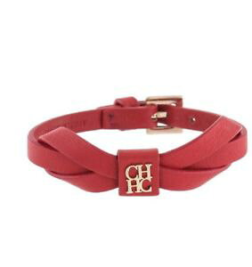 �y���������z�u���X���b�g�@�A�N�Z�T��?�@�{�E���U�[�u���X���b�g listingcarolina herrera bow leather bracelet