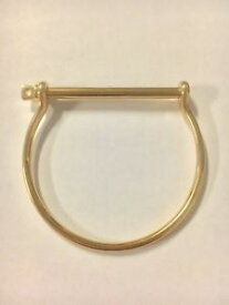 【送料無料】ブレスレット　アクセサリ—　ネジカフブレスレットオリジナルmiansai screw cuff bracelet polished gold plated original sm