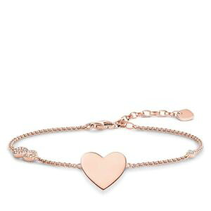yzuXbg@ANZT?@g[}X[YS[hn[guXbggenuine thomas sabo rose gold cz heart with infinity bracelet ta1486czr