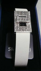 yzuXbg@ANZT?@XtXL[Vo[NX^{bNXuXbgzCg~gswarovski silver crystal jewelery empire bracelet white mint in box 945230