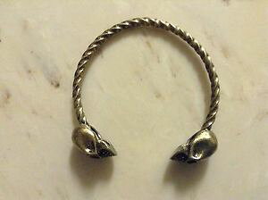 �y���������z�u���X���b�g�@�A�N�Z�T��?�@�A���L�T���_�[�}�b�N�C�[���_�u���X�J���u���X���b�galexander mcqueen oxidized brass double skull bracelet