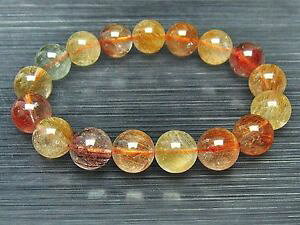 yzuXbg@ANZT?@S[f`EhuXbg12mm rare 6a natural titin golden rutilated quartz round bracelet gift bl8013