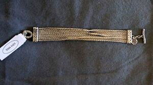 �y���������z�u���X���b�g�@�A�N�Z�T��?�@�h���q���u���X���b�g800 nwt 925 sterling silver lois hill bracelet absolutely gorgeous