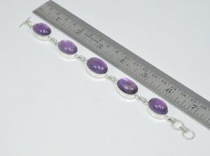 �y���������z�u���X���b�g�@�A�N�Z�T��?�@�j���[listing925plated purple amethyst bracelet 75inch gn41794 listing925 silver plated purple amethyst bracelet 75 inch gn4